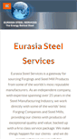 Mobile Screenshot of eurasiasteelservices.com